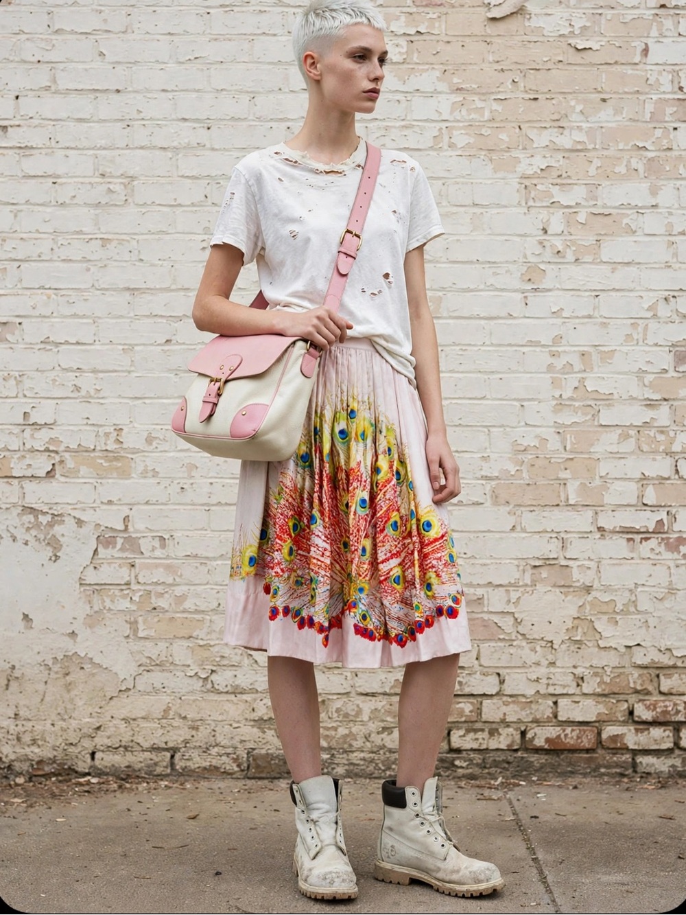 Oilily silk skirt NWT